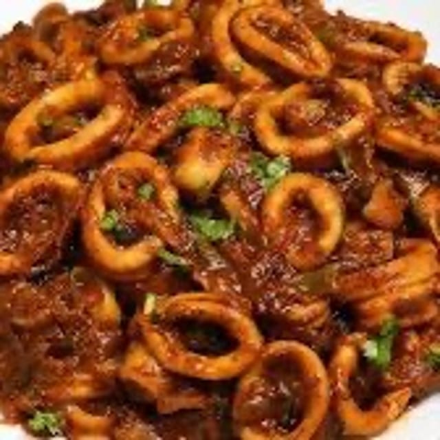 Masala Calamari Tray.