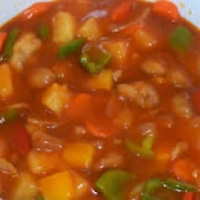 Sweet & Sour Chicken Tray.