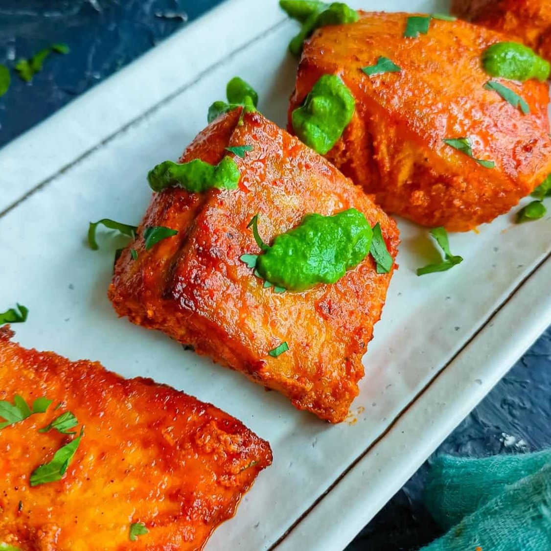 Fish Tikka Tray.