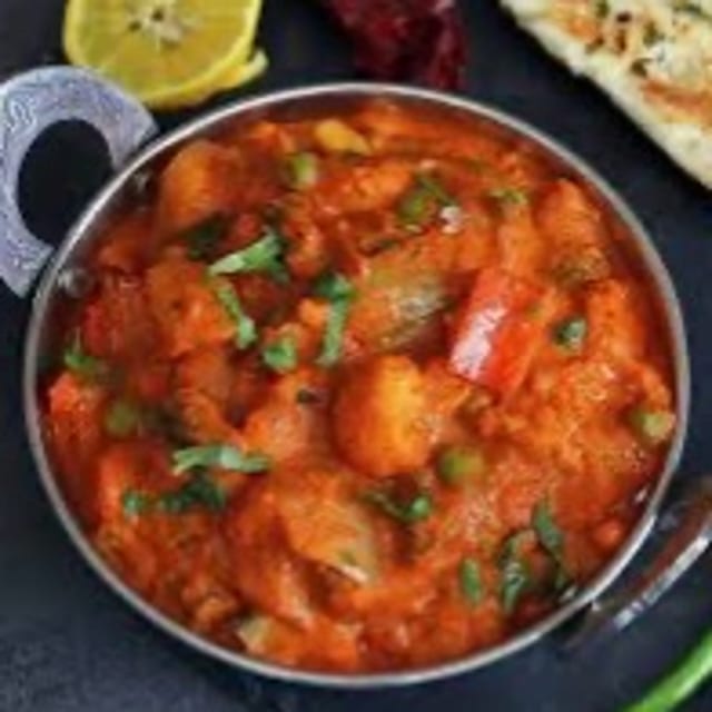 Veg Kholapuri Tray.