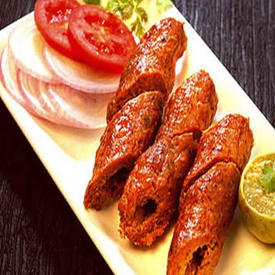 Lamb Seekh Kabab.