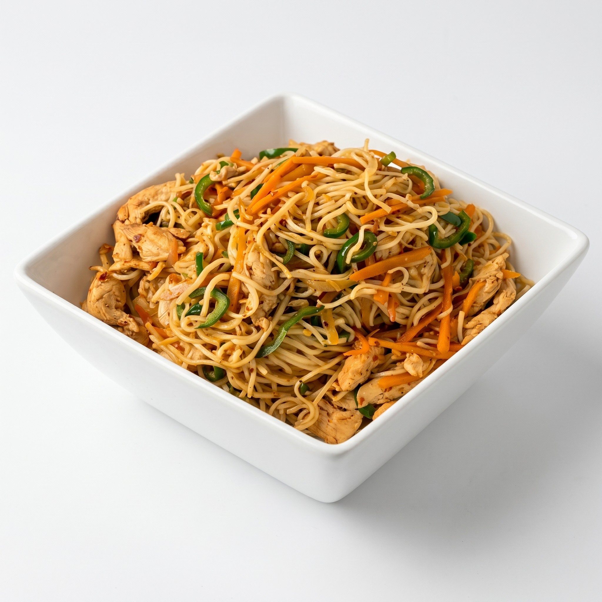 Chicken Hakka Noodles.