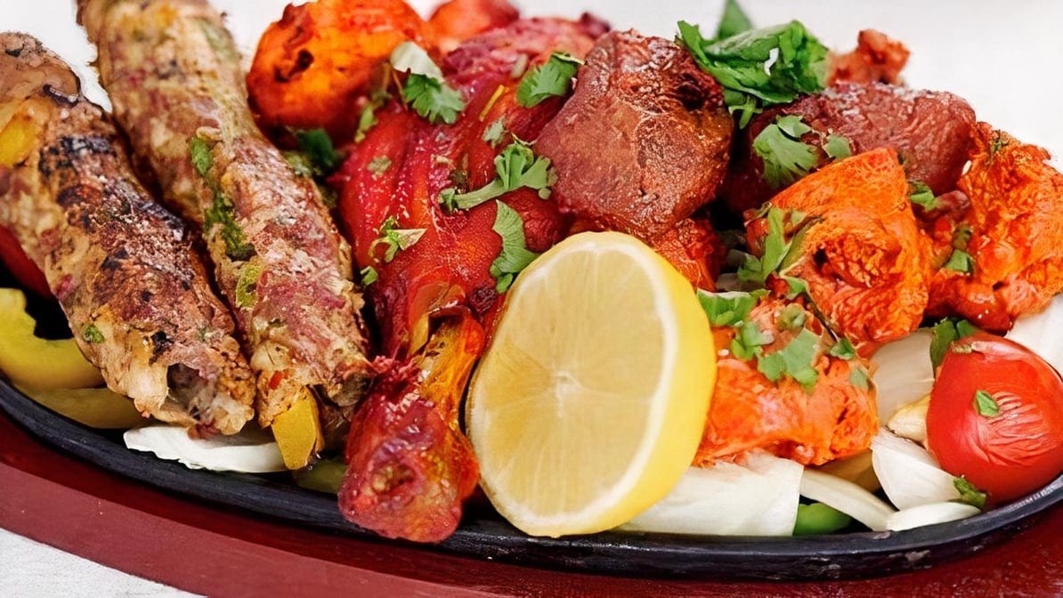 Tandoori Mixed Grill.