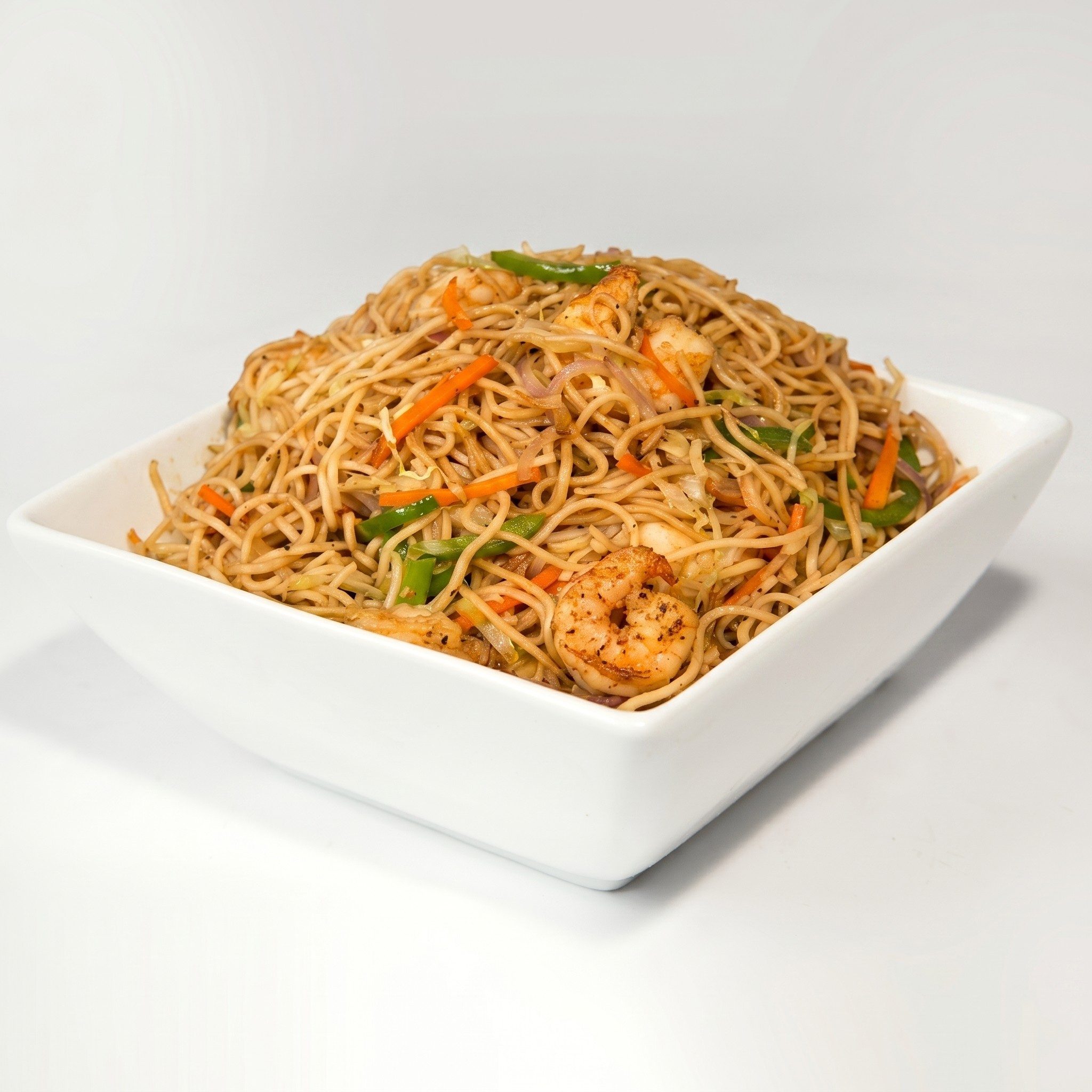Shrimp Hakka Noodles.