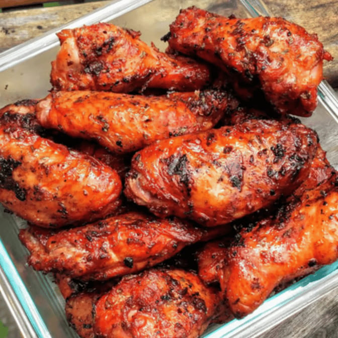 24 Pcs of Chilli Garlic Chicken Wings.
