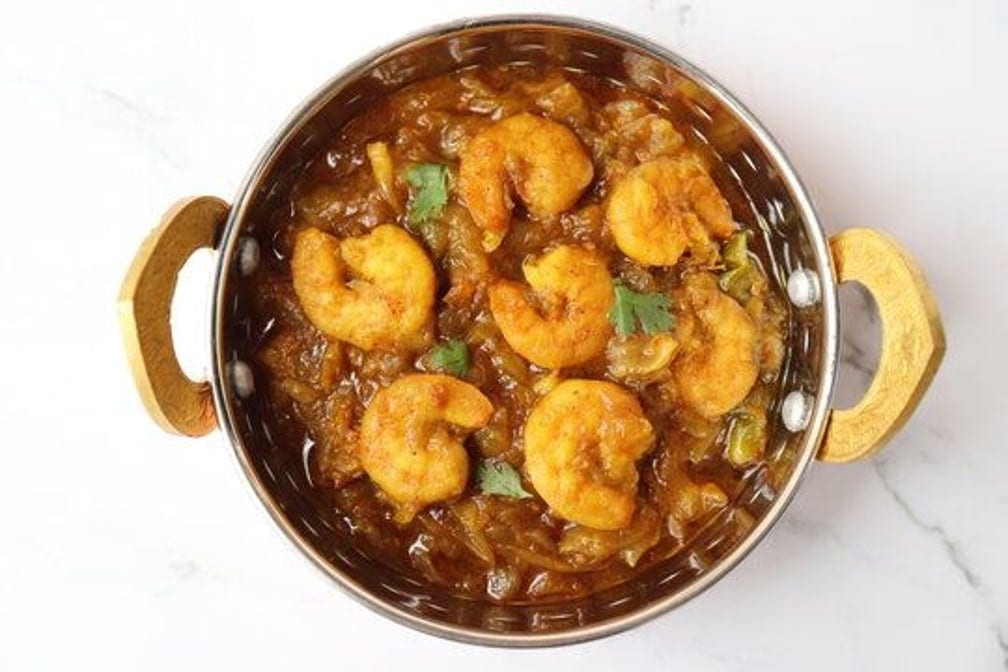 Shrimp Do-Pyaza.