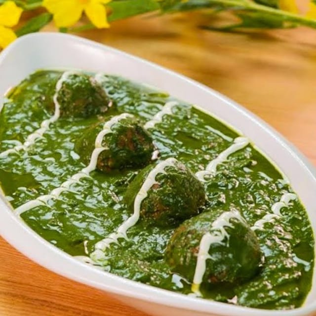 Spinach  Kofta Tray.