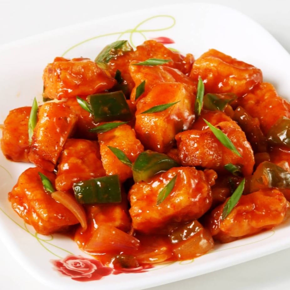 Chili Paneer Tray.