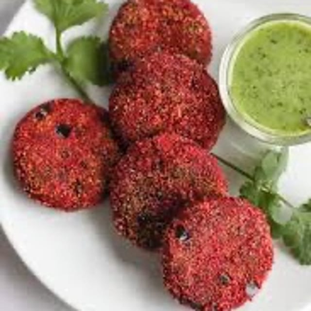 Beetroot Tikka Tray.