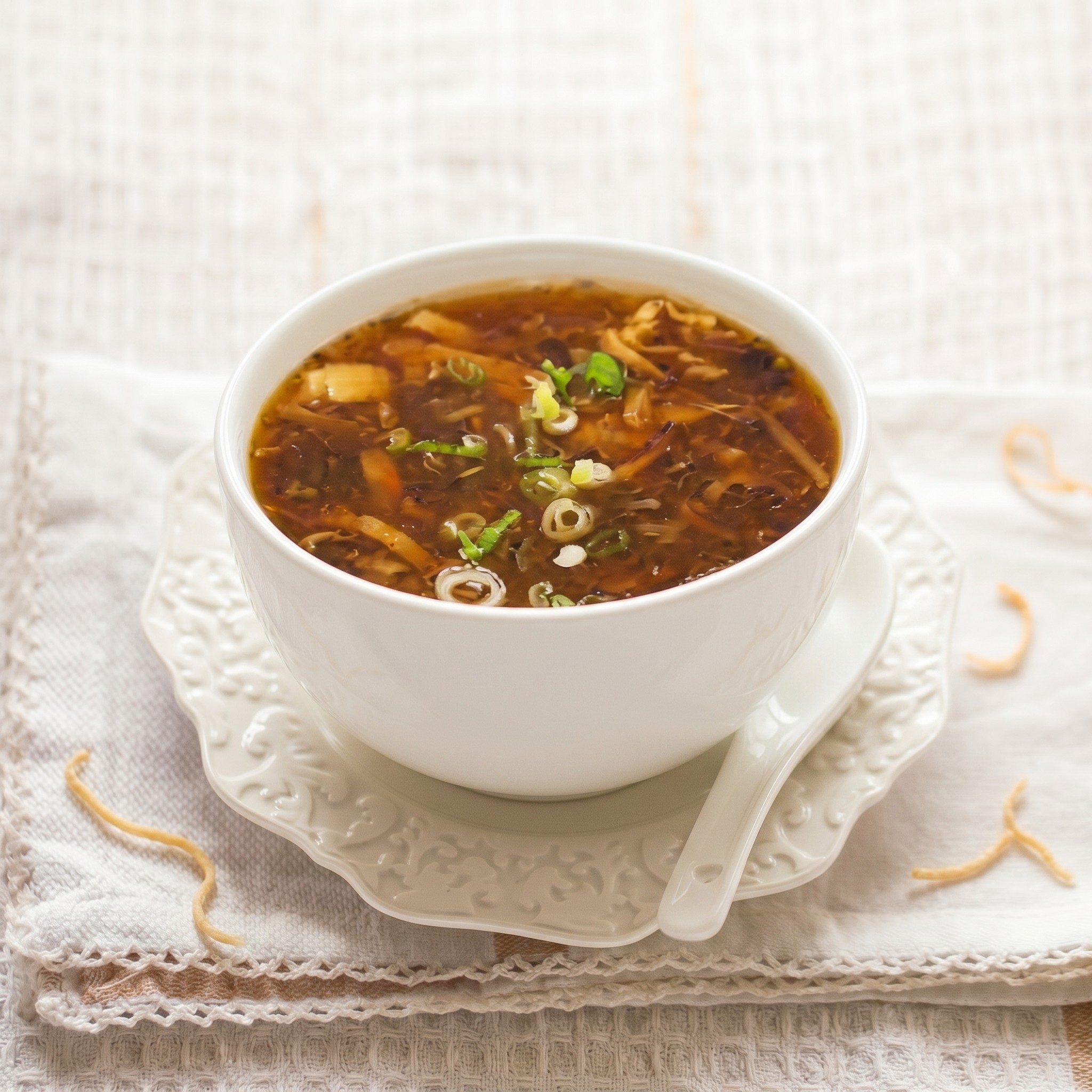 Chicken Manchow Soup.
