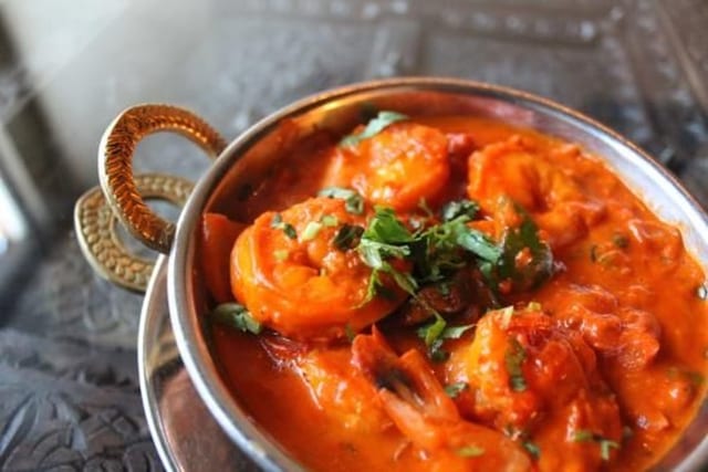 Shrimp Tikka-Masala.