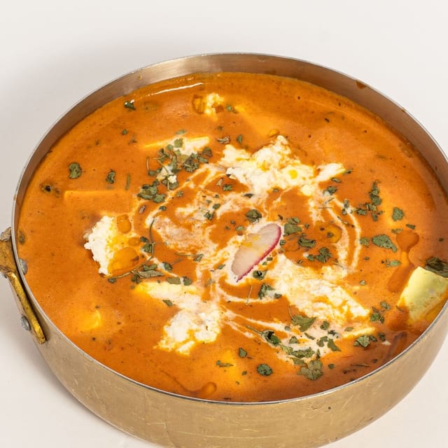 Paneer Tikka Masala Tray.