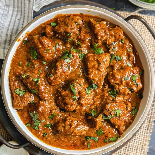 Lamb Curry Tray.