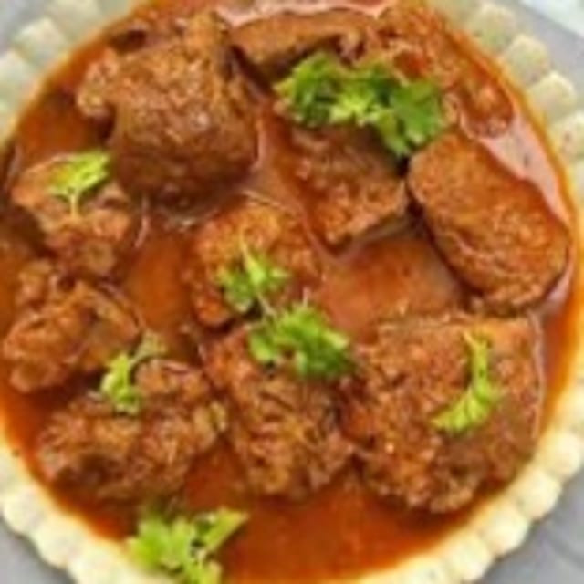 Bhunawala Lamb Tray.