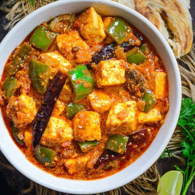 Kadai Paneer Tray.