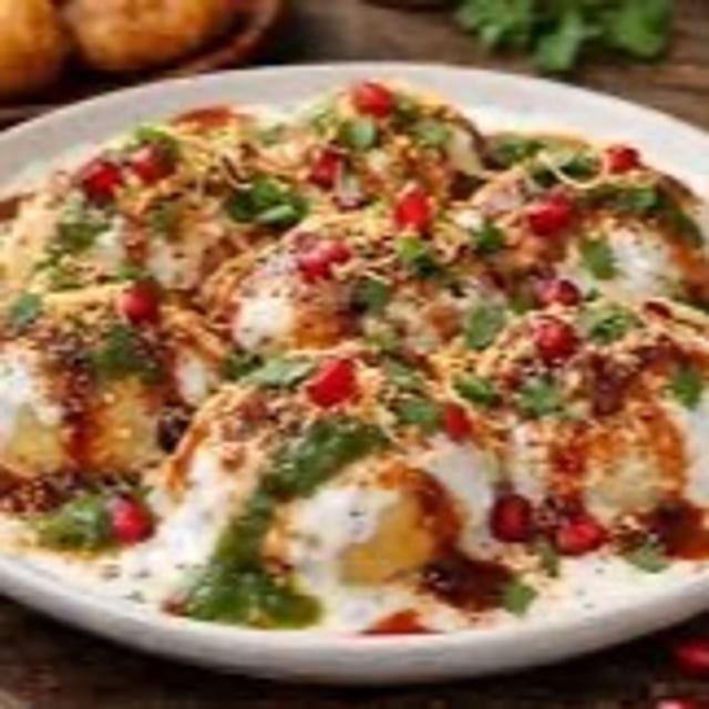 Dahi Bhalle Tray.