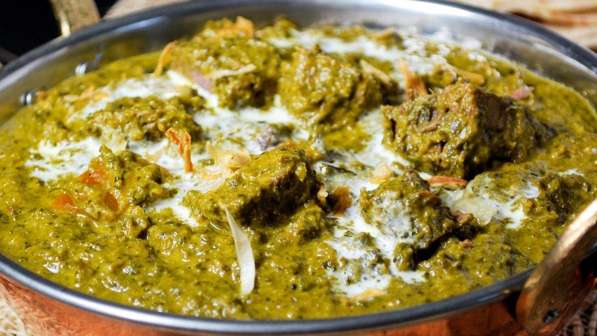 Lamb Saag-Wala.