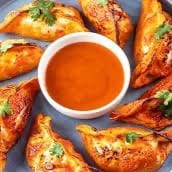 Chicken Dumplings Tray.