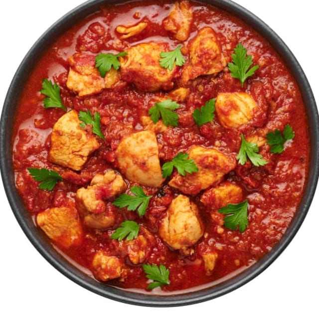 Chicken Vindaloo Tray.