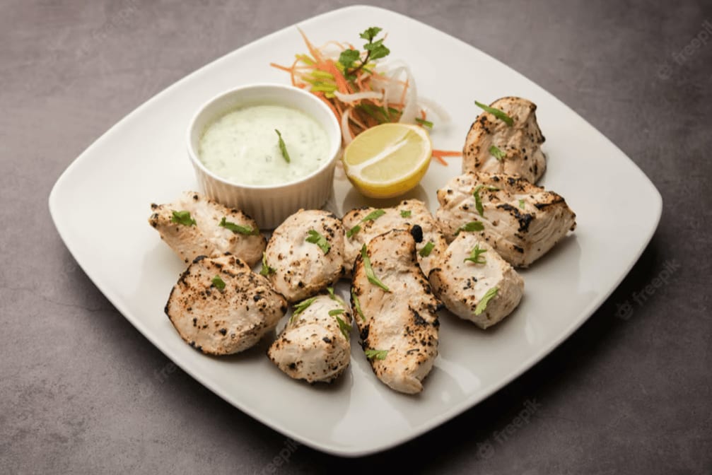Chicken (Malai Kabab).