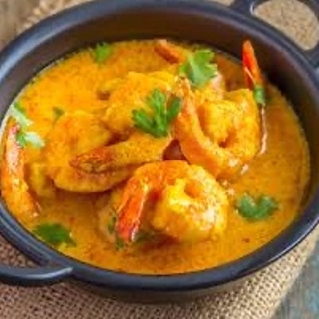 Goan Shrimp Curry Tray.