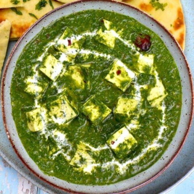 Saag-Paneer.