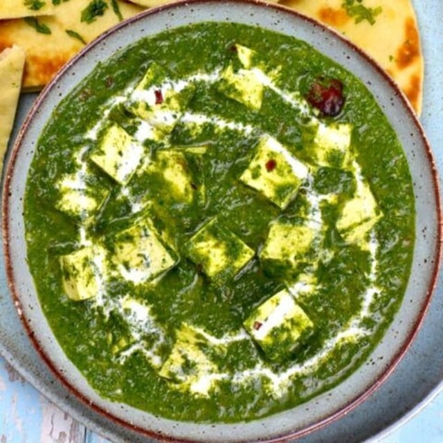 Saag-Paneer.