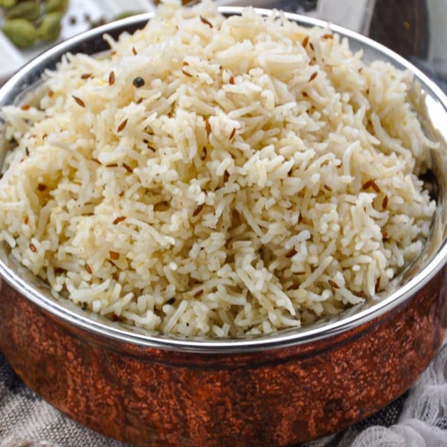 Jeera Rice Tray.