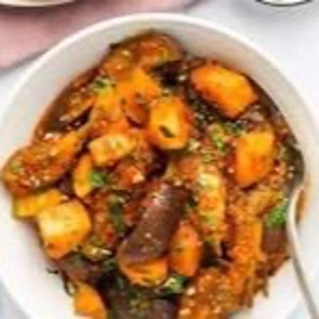 Aloo Baingan Tray.