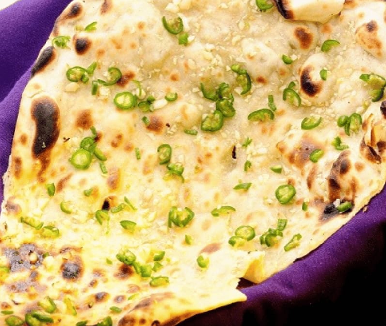 Chili Garlic Naan.