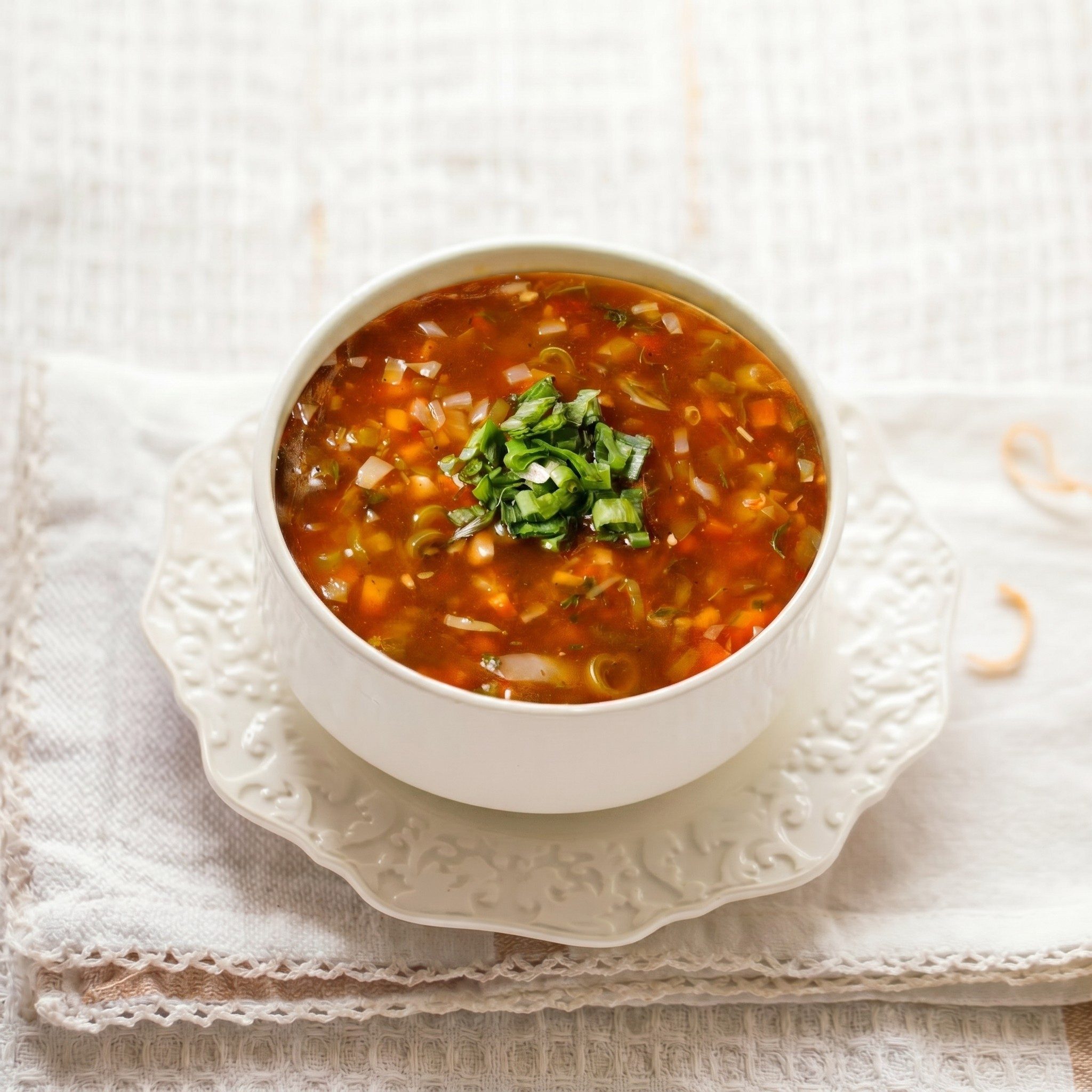 Hot & Sour Soup.
