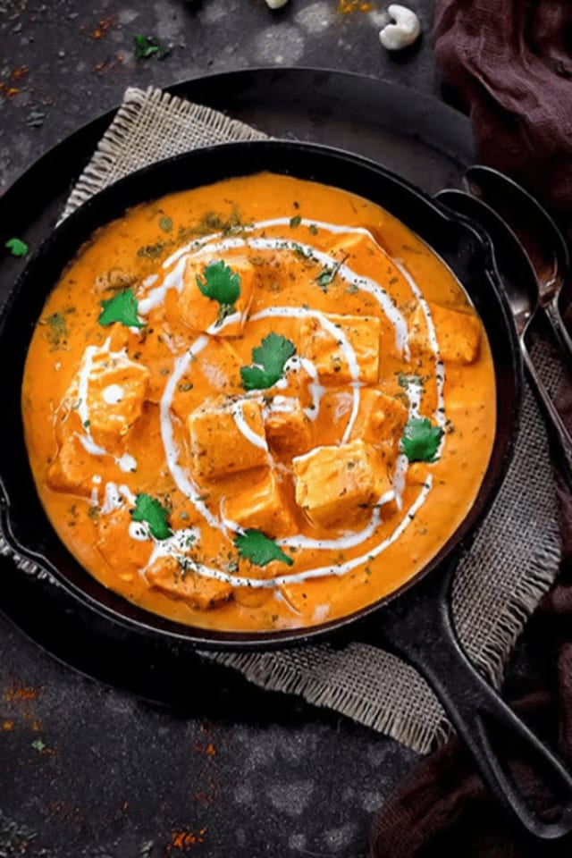 Butter Paneer (Paneer Makhani).