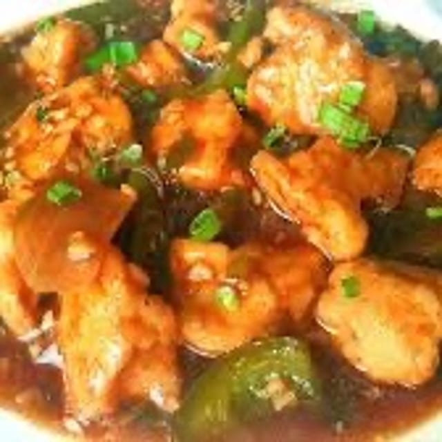 Chicken Manchurian Tray.