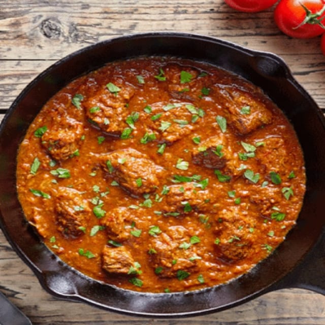Lamb Rogan Josh Tray.