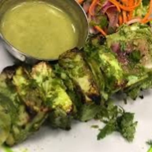 Pudina Paneer Tikka Tray.