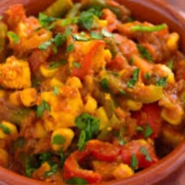 Mixed Veg Jalfrezi Tray.