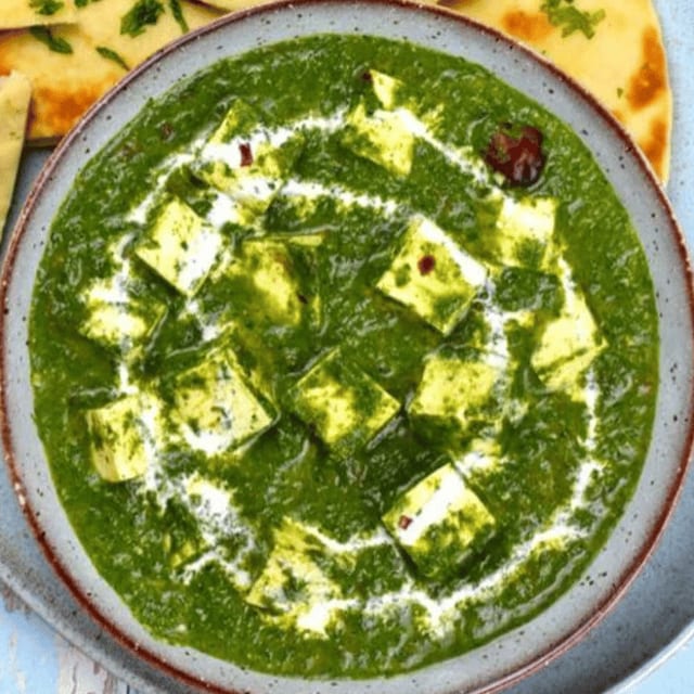 Saag Paneer.