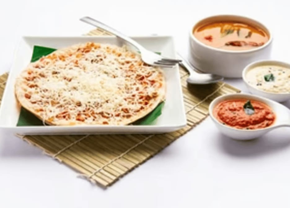 Cheese Uthappam.