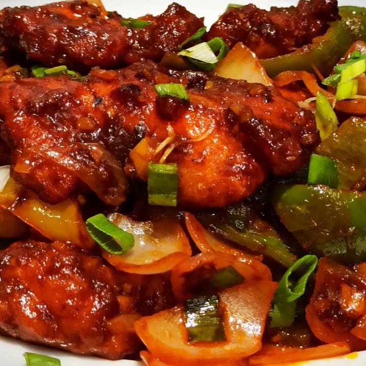 Chili Garlic Fish Tray.
