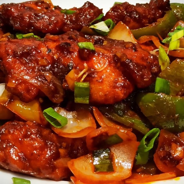 Chili Garlic Fish Tray.