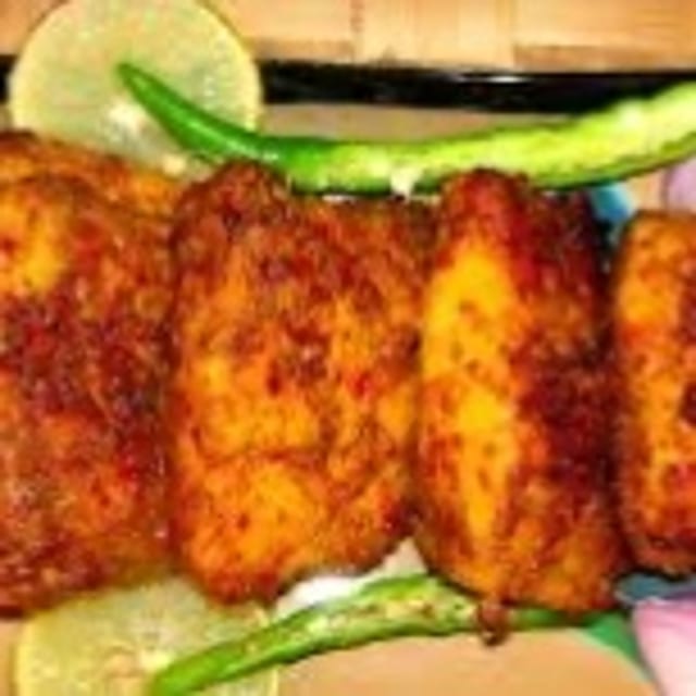 Achari Fish Tikka Tray.