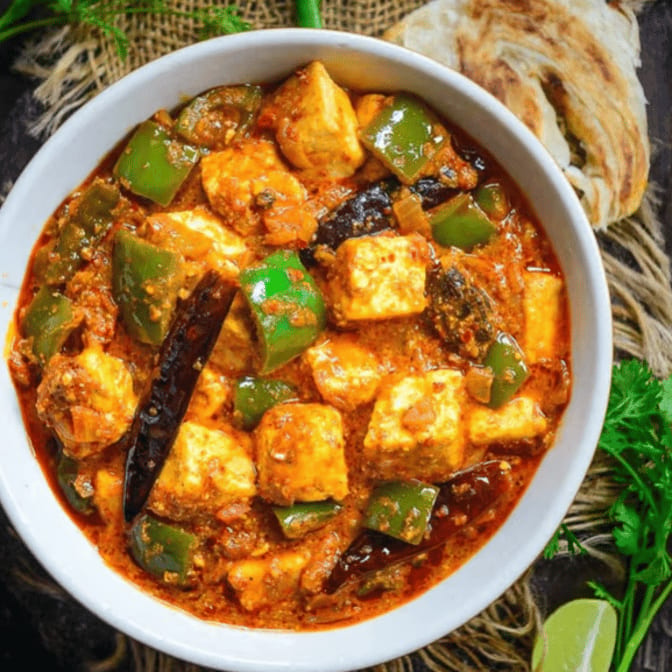 Kadai-Paneer.