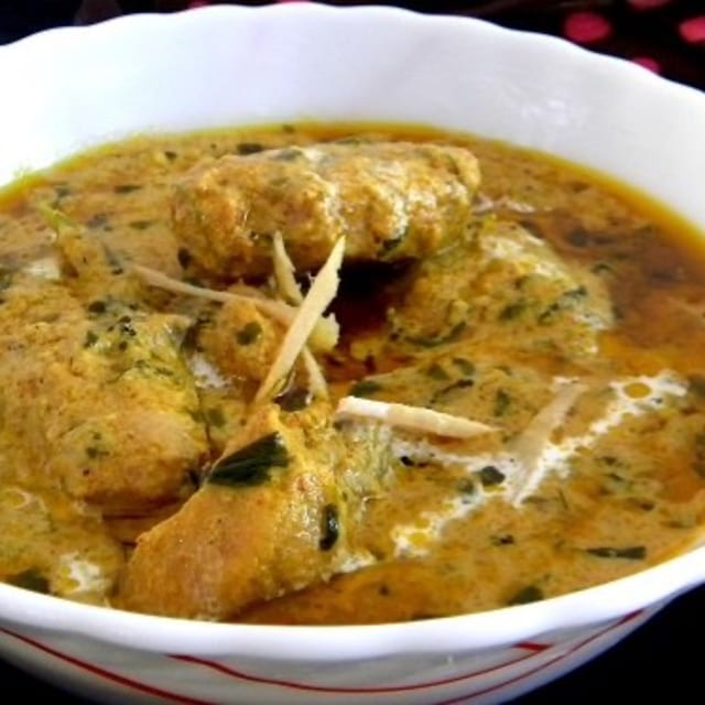 Methi Chicken Tray.