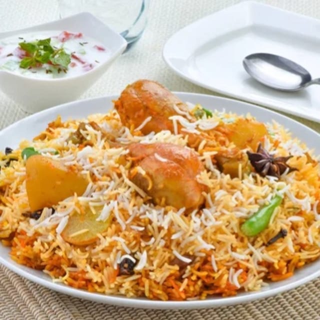 Chicken Biryani Tray.