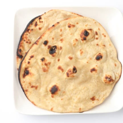 Tandoori Roti Tray.