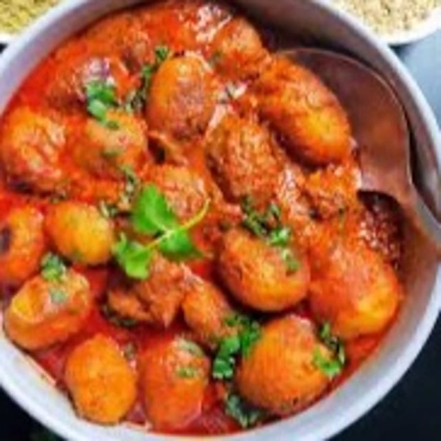 Kashmiri Dum Aloo Tray.