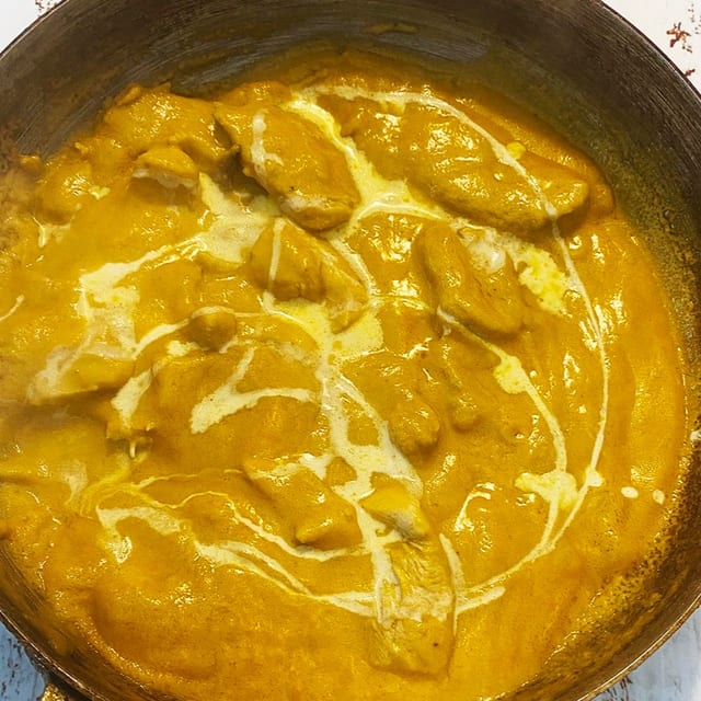 Shahi Murgh Korma Tray.