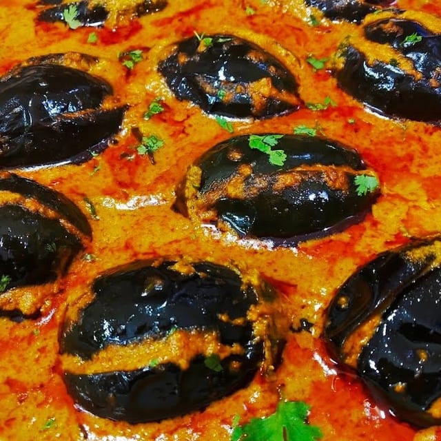 Bagare Baingan Tray.
