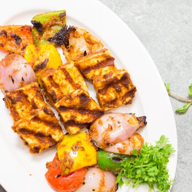 Paneer Tikka Tray.