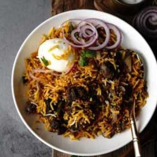 Hydrabadi Goat Dum Biryani